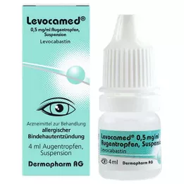 LEVOCAMED 0,5 mg/ml oogdruppels, suspensie, 4 ml