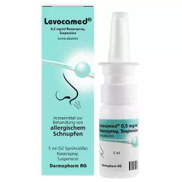 LEVOCAMED 0,5 mg/ml neusspray suspensie, 5 ml