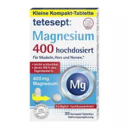 TETESEPT Magnesium 400 hoge dosering tabletten, 30 stuks