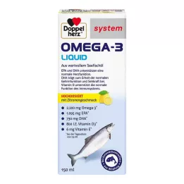 DOPPELHERZ Omega-3 Vloeibaar systeem, 150 ml