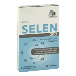 SELEN 200 µg tabletten, 60 stuks