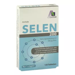 SELEN 200 µg tabletten, 120 stuks