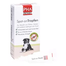PHA-punt-on druppels voor honden, 2x2 ml