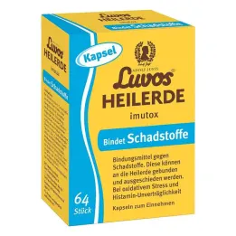 Luvos helende klei Imutox capsules (64 stuks)