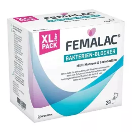 FEMALAC Bacterieblokkerpoeder, 28 stuks