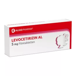 LEVOCETIRIZIN AL 5 mg filmomhulde tabletten, 20 stuks