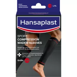 Hansaplast Sportcompressie Waden-sleeves Maat M, 2 st