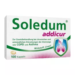 SOLEDUM addicur 200 mg maagsapresistente zachte capsules, 100 stuks