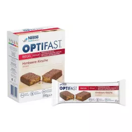 OPTIFAST Frambozen-Kersen Reep, 6X65 g