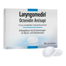 Laryngomedine Octenidine Antiseptum, 24 stuks