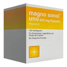 Magno Sanol uno 243 mg capsules, 100 stuks