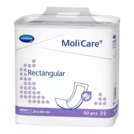MOLICARE rechthoekig 4 druppels 20x60 cm, 50 stuks