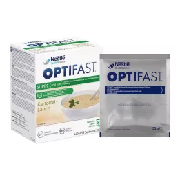 OPTIFAST Soep Aardappel-Prei Poeder, 8X55 g