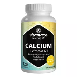 CALCIUM D3 600 mg/400 I.E. vegetarische tabletten, 120 stuks