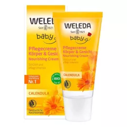 WELEDA Calendula Verzorgingscrème Lichaam &amp; Gezicht, 30 ml