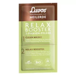 LUVOS Helende klei-relaxbooster&Reinigingsmasker 2+7,5 ml, 1 st