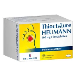 Thioctzuur Heumann 600 mg filmomhulde tabletten (100 stuks)