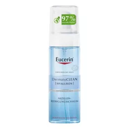 Eucerin Dermatoclean Hyaluron Micelle Reinigingsschuim, 150 ml