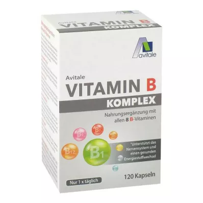 VITAMIN B KOMPLEX capsules, 120 stuks