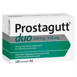 PROSTAGUTT Duo 160 mg/120 mg zachte capsules 120 st., 120 st