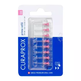 CURAPROX CPS 08 prime Interdentale borstels navulling, 8 stuks
