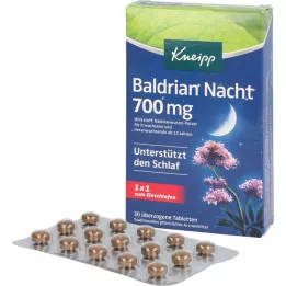 KNEIPP Valeriaan Nacht 700 mg omhulde tabletten, 30 stuks