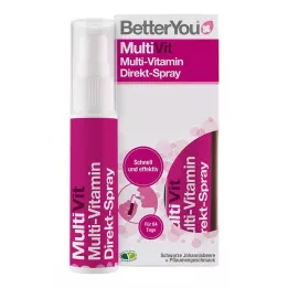 BetterYou Multivit Multi-Vitamin Direct Spray, 25 ml