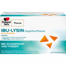IBU-LYSIN Dubbele -heartpharm 400 mg film -gecoate tabletten, 50 st