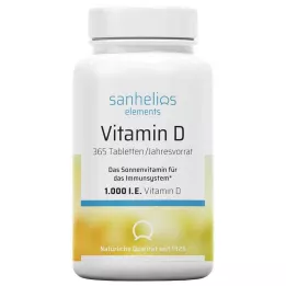 SANHELIOS Vitamine D 1.000 IE tabletten, 365 stuks