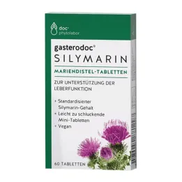 Gasterodoc Silymarin Mariadistel Tabletten, 60 st