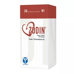 ZODIN Omega-3 1.000 mg zachte capsules, 28 stuks
