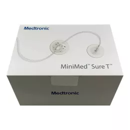 MINIMED Sure-T 6 mm 45 cm infuusset, 10 stuks