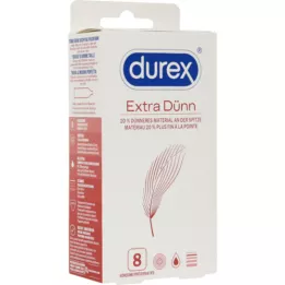DUREX extra dunne condooms, 8 stuks