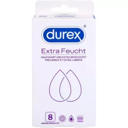 DUREX Extra vochtige condooms, 8 st