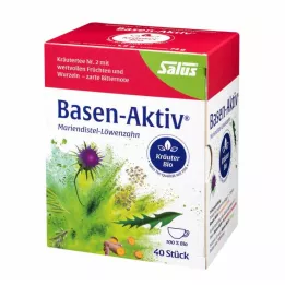 BASEN AKTIV Thee nr. 2 Mariend.-Paardenbloem Biologisch Salus, 40 stuks
