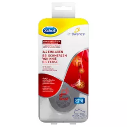 SCHOLL 3/4 Voegt hiel en kniepijn 42.5-45, 1 xstin