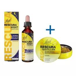 BACHBLÜTEN Original Rescura Night Drops alcoholvrij, 20 ml