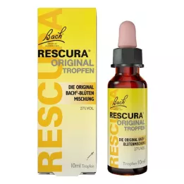 BACHBLÜTEN Originele Rescura-druppels met alcohol, 10 ml