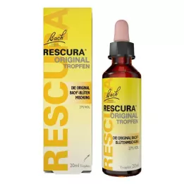 BACHBLÜTEN Originele Rescura Druppels met Alcohol, 20 ml