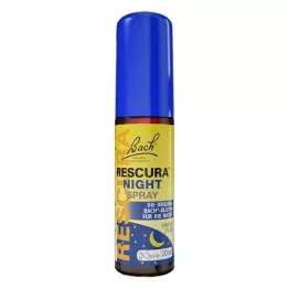 BACHBLÜTEN Originele Rescura Night Spray met alcohol, 20 ml