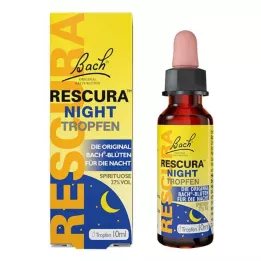 BACHBLÜTEN Originele Rescura Night Tro.m.Alcohol, 10 ml