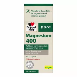 DOPPELHERZ Magnesium 400 pure capsules, 60 stuks