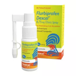 FLURBIPROFEN Dexcel 8,75 mg/dosis spray mondholte, 15 ml