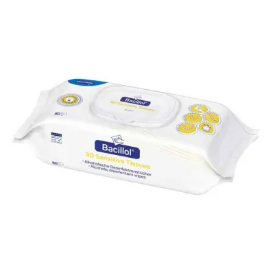 Bacillol 30 Gevoelige Doekjes Flowpack (80 stuks)