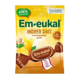EM Eucal snoepgember SHOT gevuld met suiker, 75 g