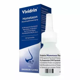 VIVIDRIN Mometason hooikoortsspray 50μg/spray 140SprSt., 18 gram