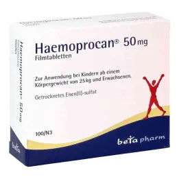 Haemoprocan 50 mg filmomhulde tabletten (100 stuks)