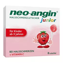 NEO-ANGIN junior keelpijn lollys, 8 stuks