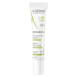 A-Derma Dermalibour + Cica lippenbalsem, 15 ml