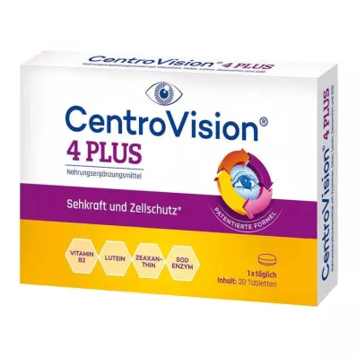 CENTROVISION 4 PLUS tabletten, 30 stuks CENTROVISION 4 PLUS tabletten, 30 stuks